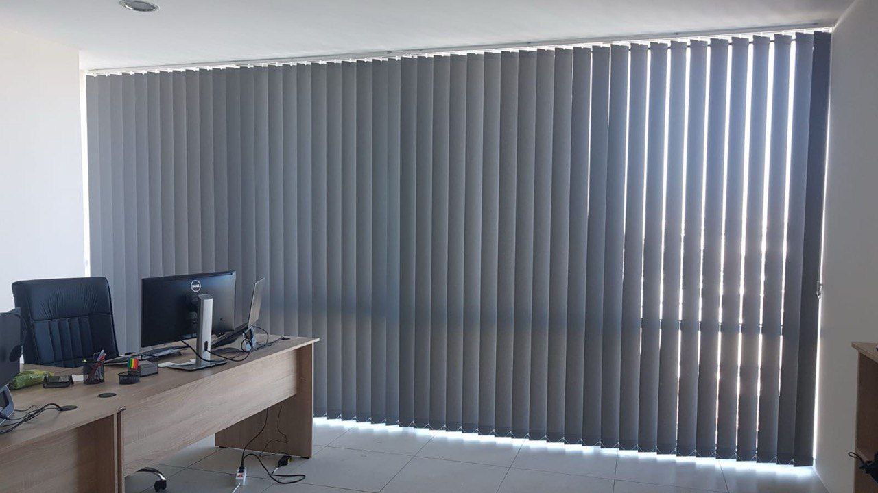Vertical blinds providing beautifully controlled light
