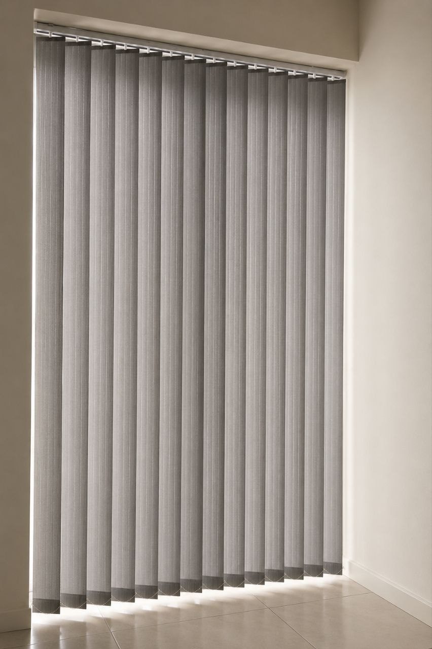 Vertical blind fabric detail