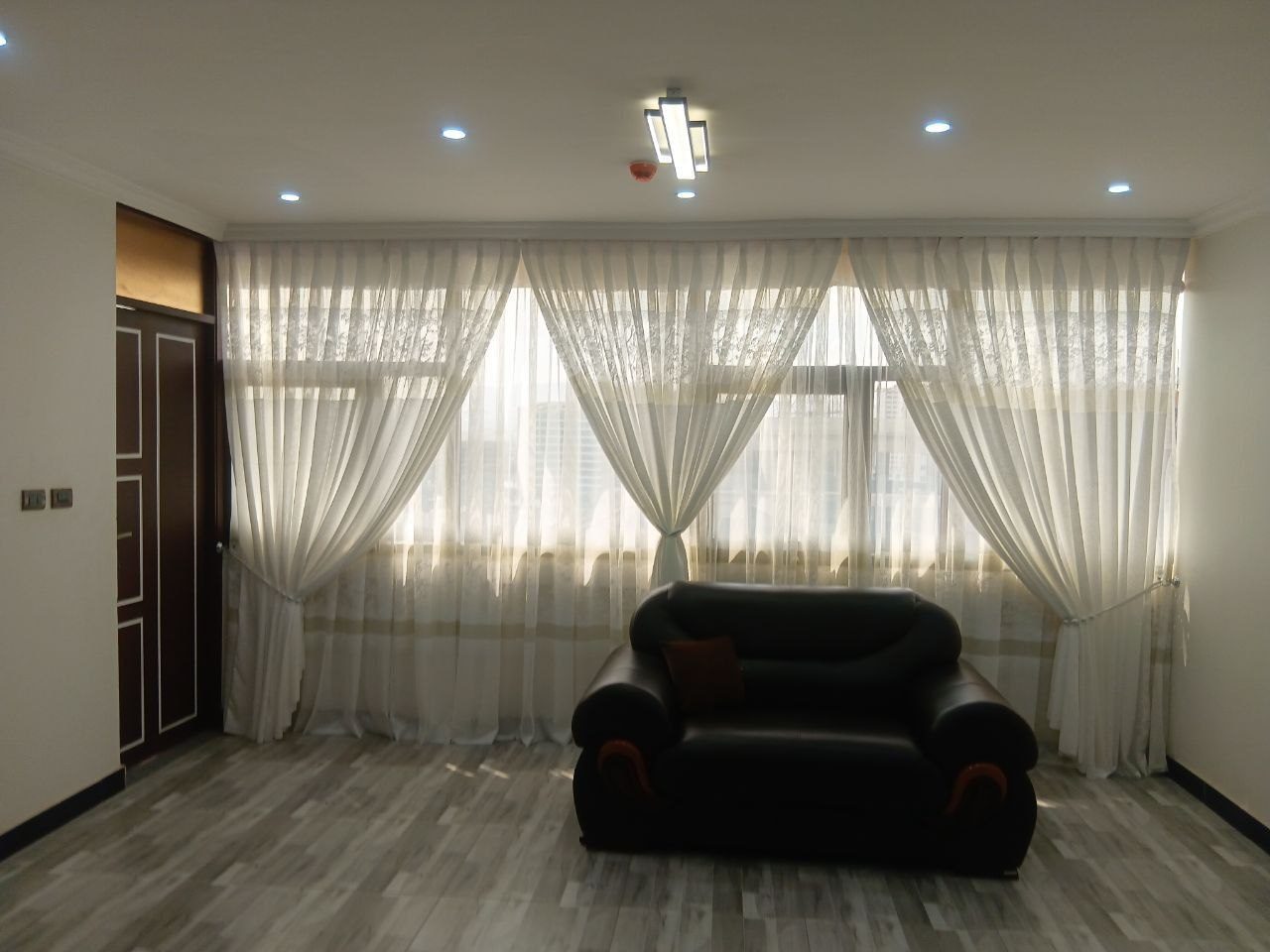 Custom Curtains installed by Pyramid Trading PLC