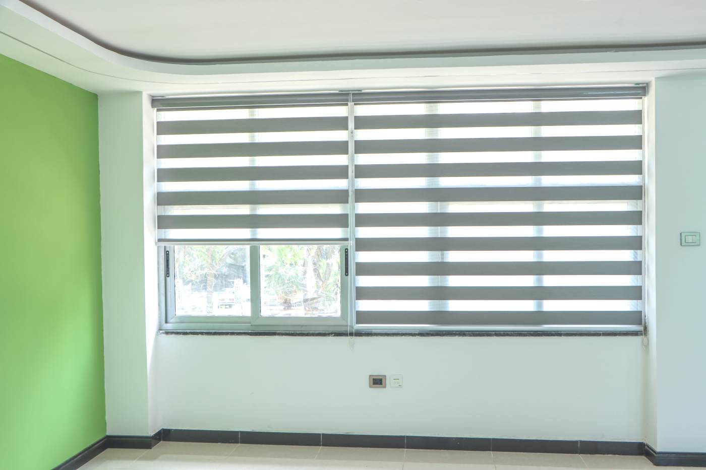 Zebra blind installation